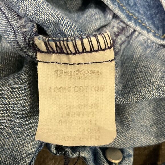 Vintage OshKosh B’gosh Girls Overalls Size 6/9 Months - Picture 5 of 10